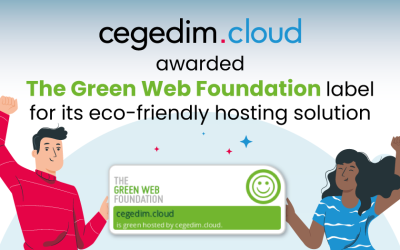 cegedim.cloud certified by “The Green Web Foundation”
