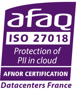 afaq, ISO 27018, protection des PII dans le cloud, AFNOR CERTIFICATION, datacenters France